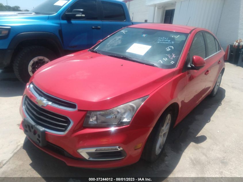 2015 CHEVROLET CRUZE LT - 1G1PE5SB6F7191167