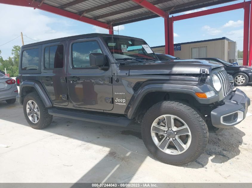 2020 JEEP WRANGLER UNLIMITED SAHARA - 1C4HJXEN6LW281266