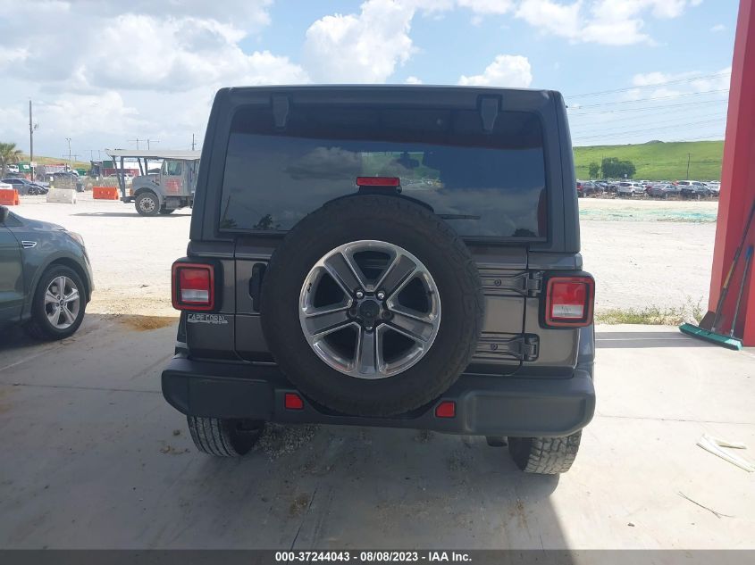 2020 JEEP WRANGLER UNLIMITED SAHARA - 1C4HJXEN6LW281266