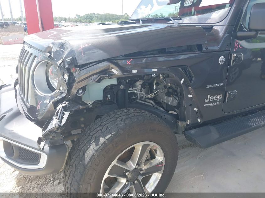 2020 JEEP WRANGLER UNLIMITED SAHARA - 1C4HJXEN6LW281266