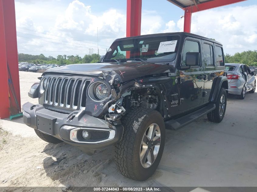 2020 JEEP WRANGLER UNLIMITED SAHARA - 1C4HJXEN6LW281266