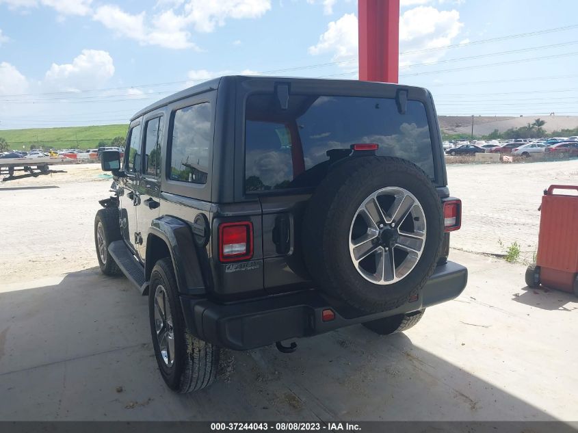 2020 JEEP WRANGLER UNLIMITED SAHARA - 1C4HJXEN6LW281266