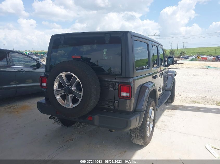 2020 JEEP WRANGLER UNLIMITED SAHARA - 1C4HJXEN6LW281266
