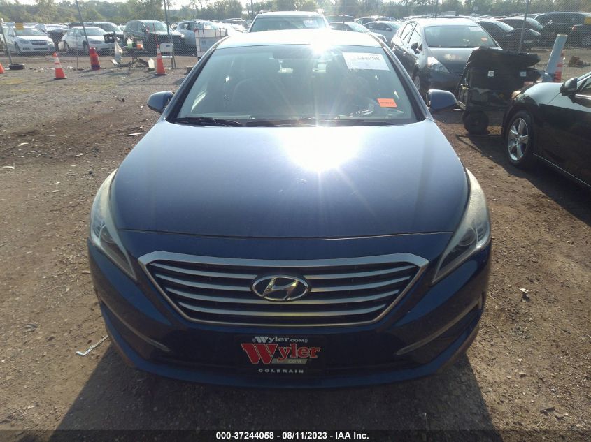 2015 HYUNDAI SONATA 2.4L SE - 5NPE24AF8FH203093