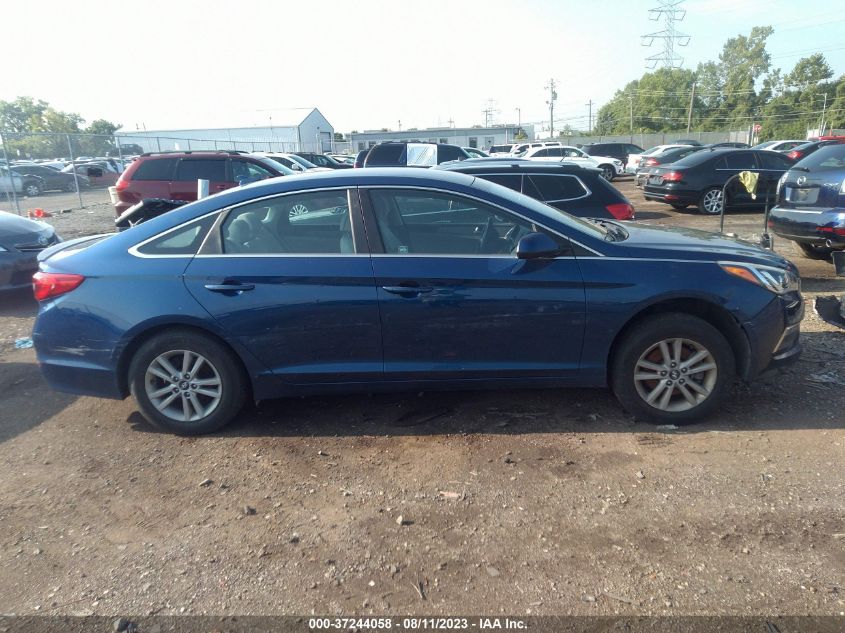 2015 HYUNDAI SONATA 2.4L SE - 5NPE24AF8FH203093