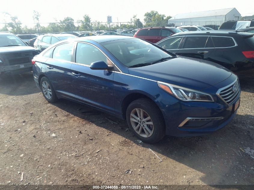 2015 HYUNDAI SONATA 2.4L SE - 5NPE24AF8FH203093