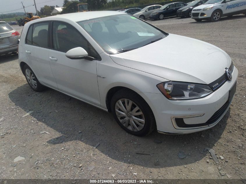 2015 VOLKSWAGEN E-GOLF LIMITED EDITION - WVWKP7AU3FW905577