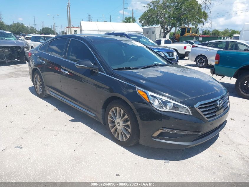 2015 HYUNDAI SONATA 2.4L LIMITED - 5NPE34AFXFH137742