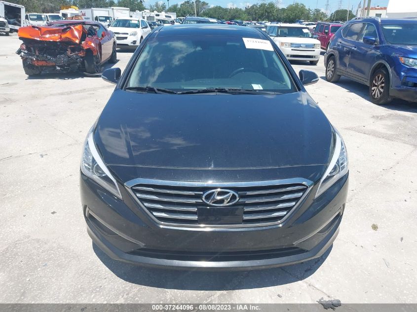 2015 HYUNDAI SONATA 2.4L LIMITED - 5NPE34AFXFH137742