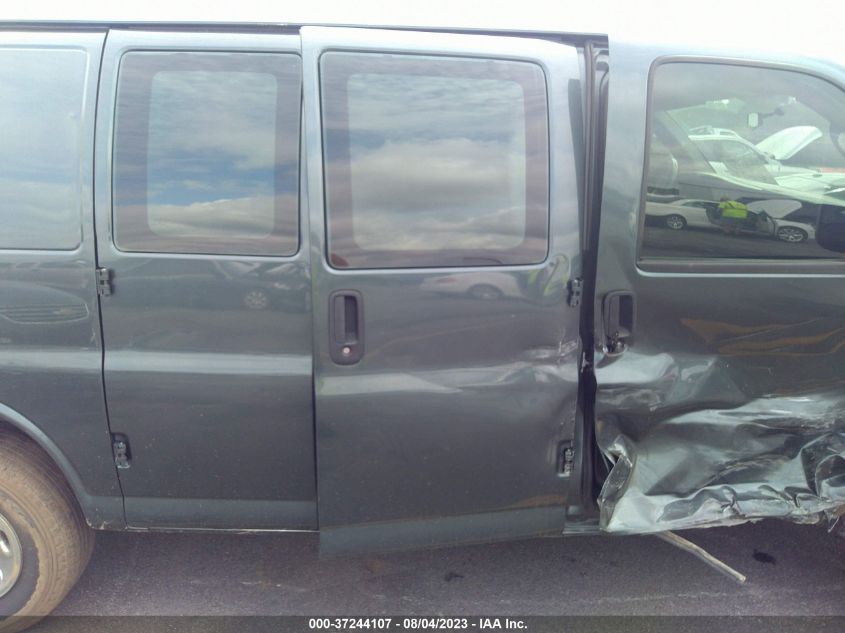 2014 CHEVROLET EXPRESS 2500 WORK VAN 1GCWGFCAXE1104624