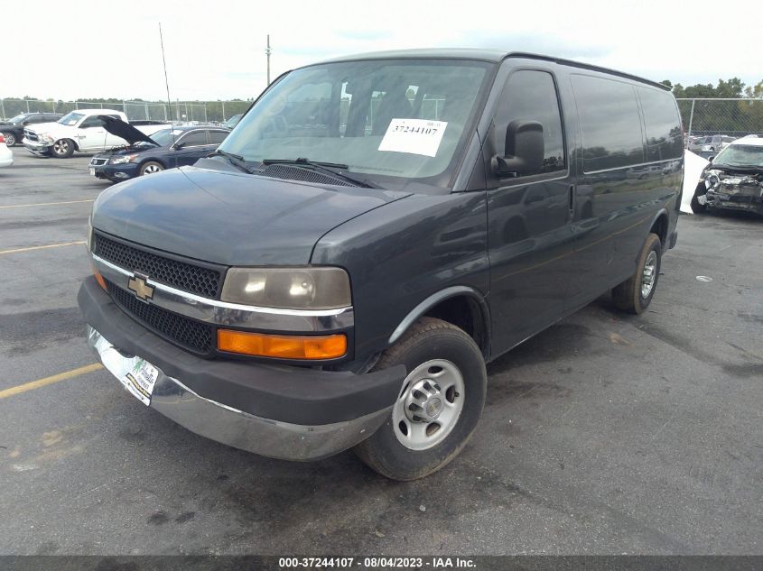 2014 CHEVROLET EXPRESS 2500 WORK VAN 1GCWGFCAXE1104624