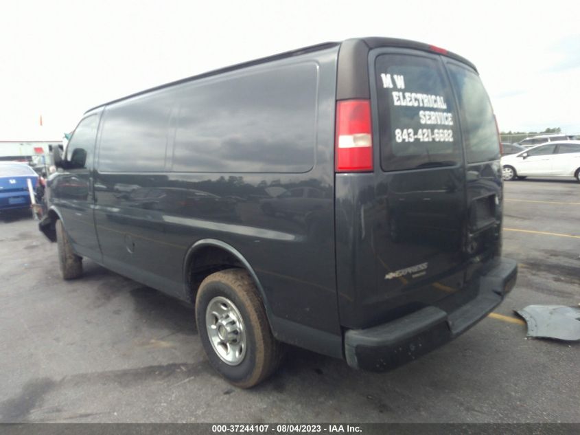 2014 CHEVROLET EXPRESS 2500 WORK VAN 1GCWGFCAXE1104624
