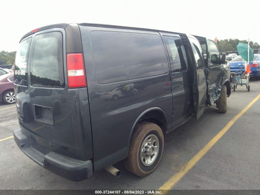 2014 CHEVROLET EXPRESS 2500 WORK VAN 1GCWGFCAXE1104624
