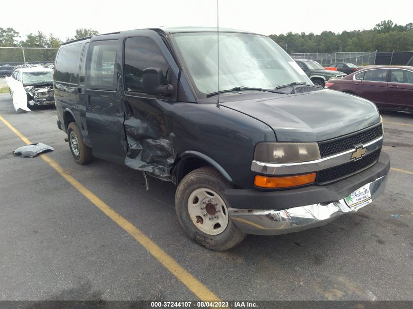 2014 CHEVROLET EXPRESS 2500 WORK VAN 1GCWGFCAXE1104624