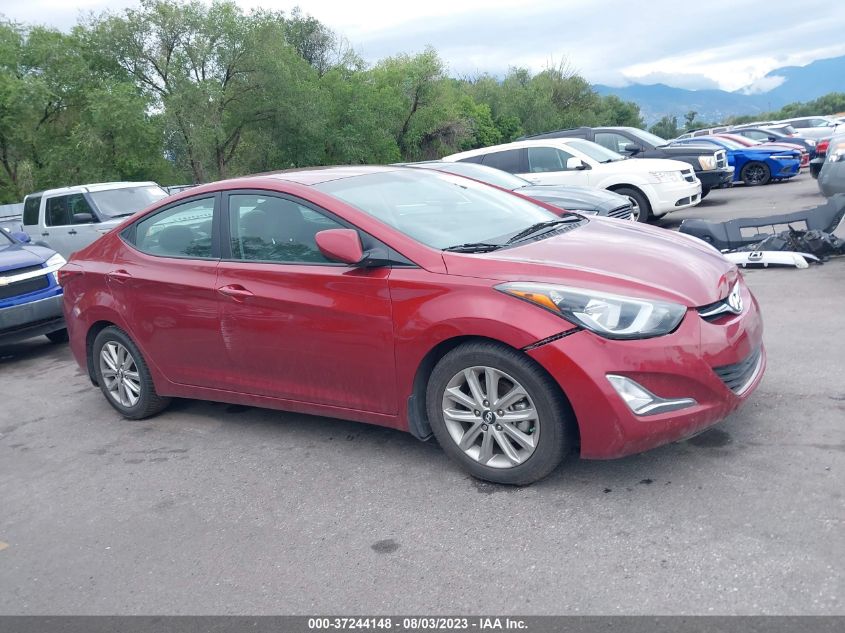 2015 HYUNDAI ELANTRA SE - 5NPDH4AE4FH593109