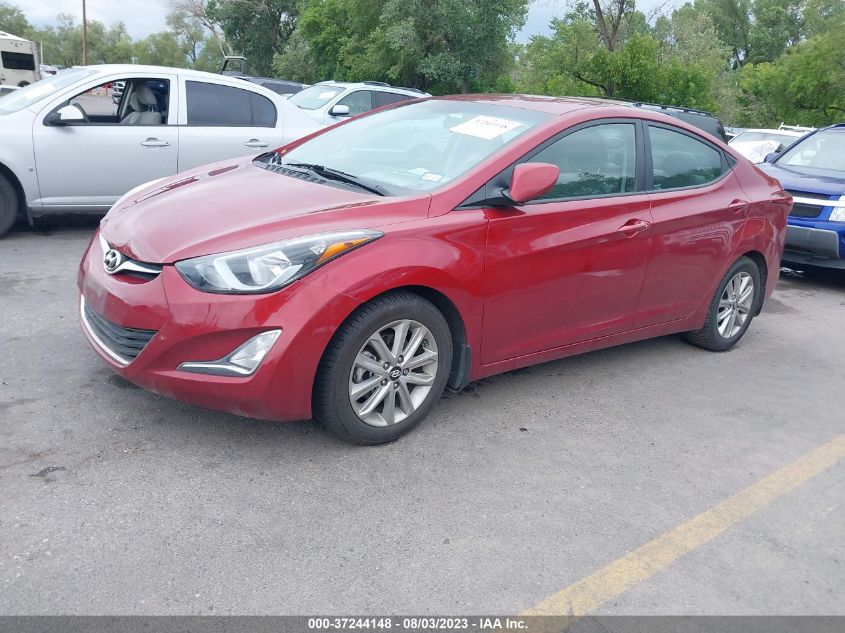 2015 HYUNDAI ELANTRA SE - 5NPDH4AE4FH593109