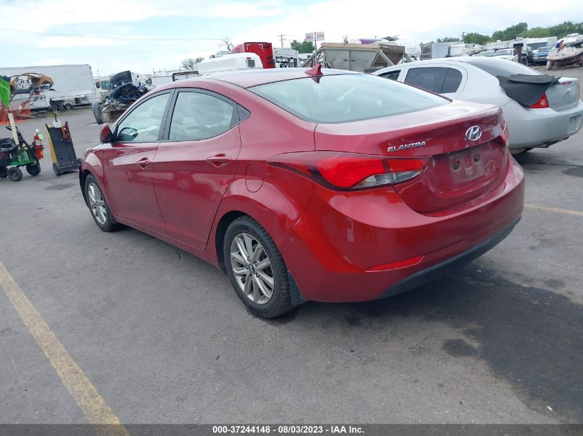 2015 HYUNDAI ELANTRA SE - 5NPDH4AE4FH593109