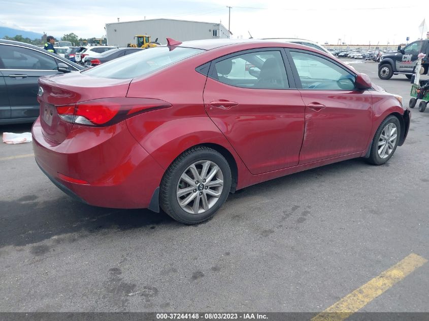 2015 HYUNDAI ELANTRA SE - 5NPDH4AE4FH593109