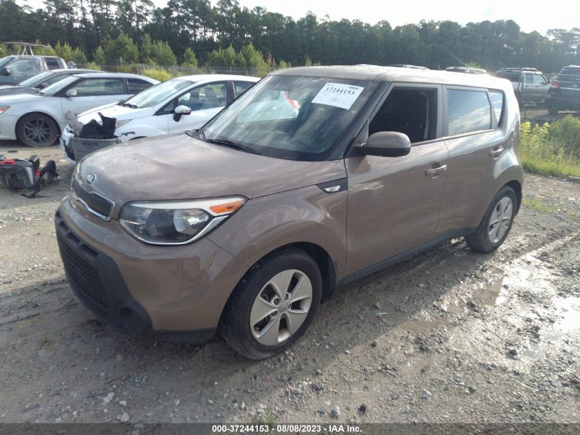 2014 KIA SOUL BASE - KNDJN2A29E7104678