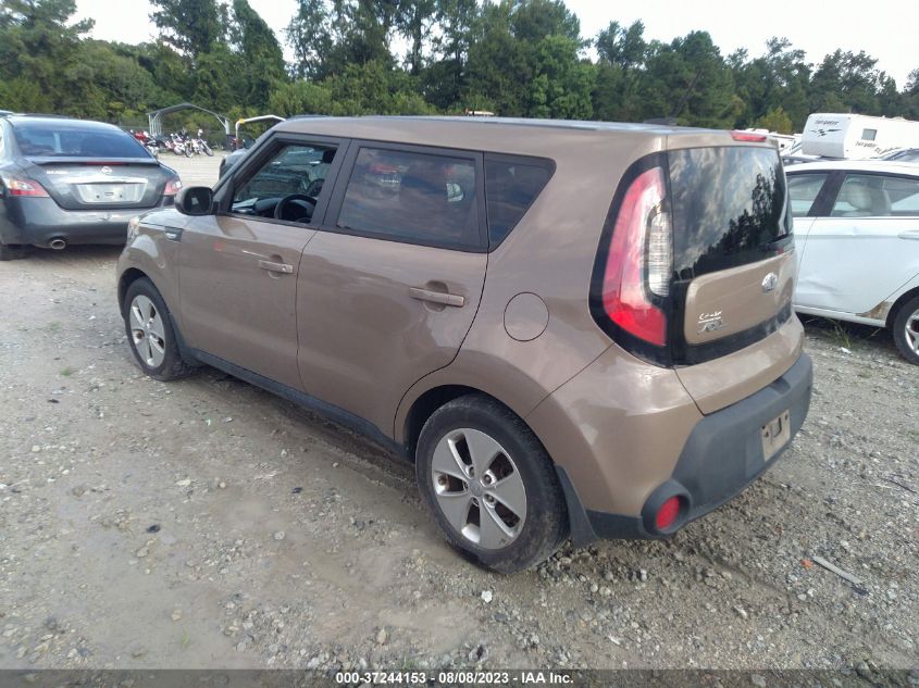 2014 KIA SOUL BASE - KNDJN2A29E7104678