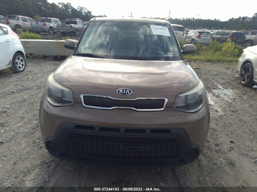 2014 KIA SOUL BASE - KNDJN2A29E7104678