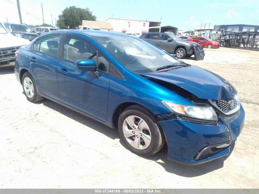 2015 HONDA CIVIC SEDAN LX - 2HGFB2F55FH550450