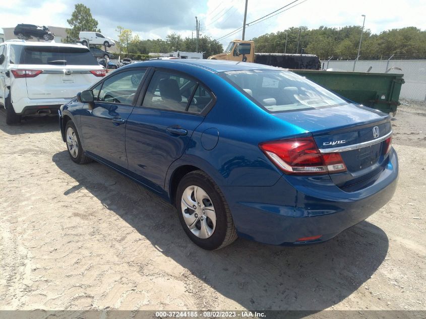 2015 HONDA CIVIC SEDAN LX - 2HGFB2F55FH550450