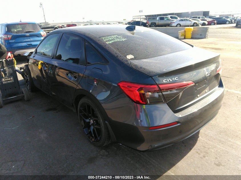 VIN 2HGFE2F51NH509769 2022 HONDA CIVIC SEDAN SPORT