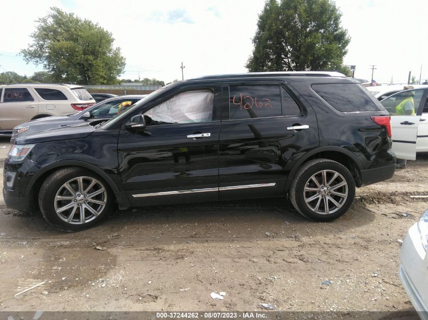 2017 FORD EXPLORER LIMITED - 1FM5K7FH9HGD80721