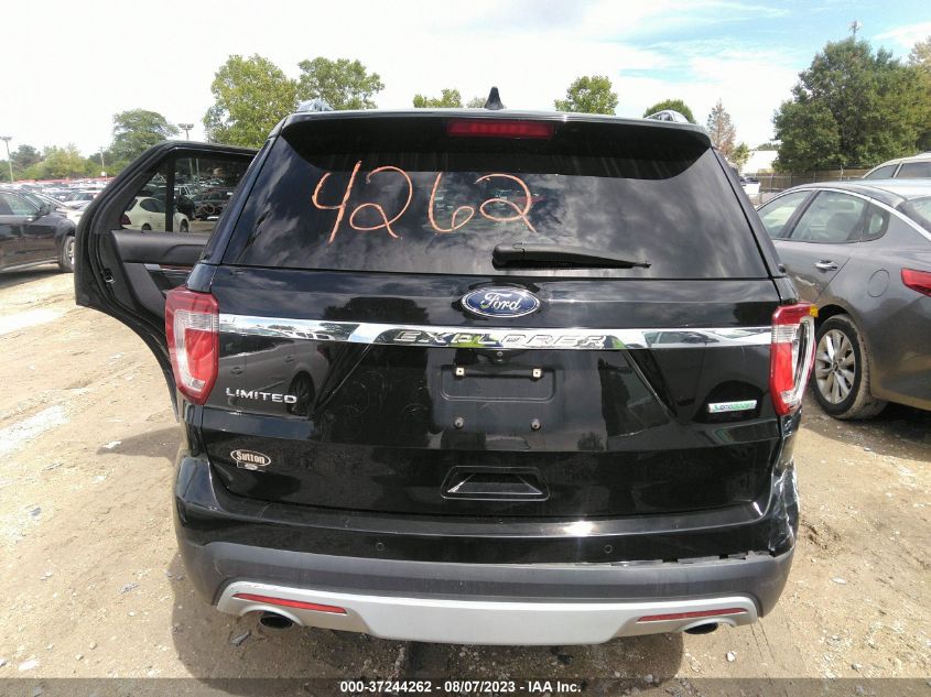 2017 FORD EXPLORER LIMITED - 1FM5K7FH9HGD80721
