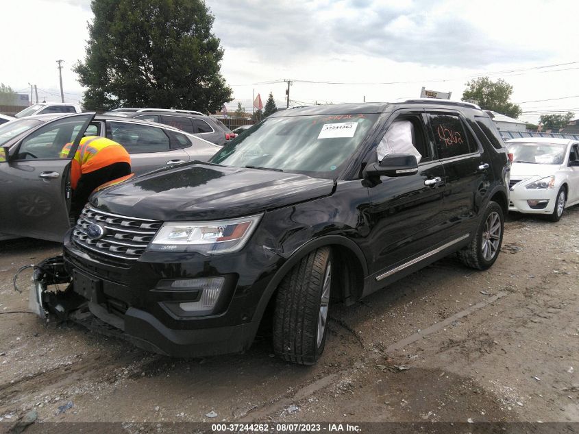 2017 FORD EXPLORER LIMITED - 1FM5K7FH9HGD80721