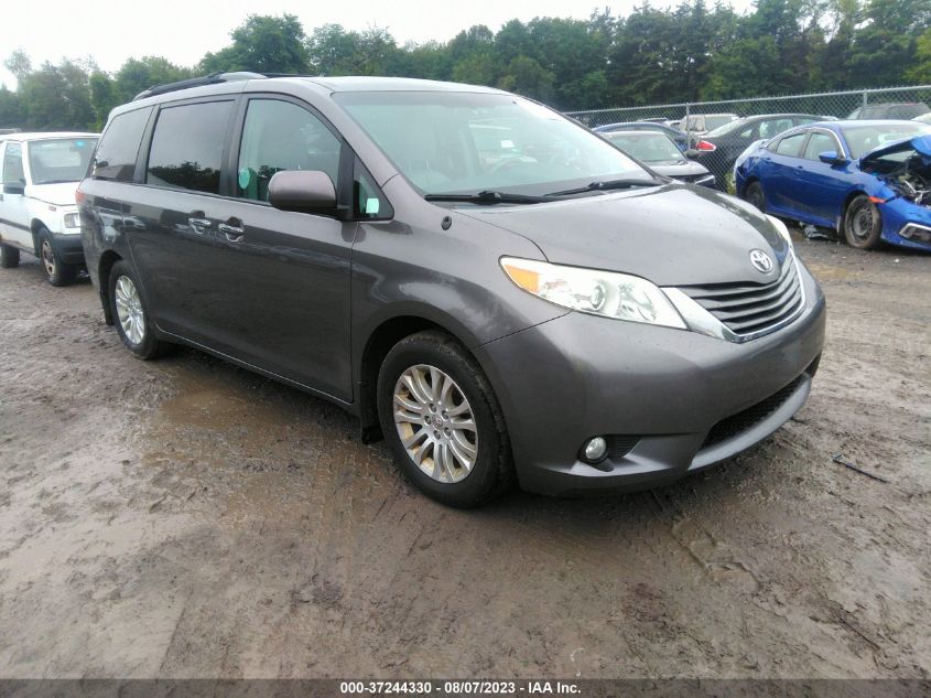2014 TOYOTA SIENNA XLE/XLE AAS/LTD - 5TDYK3DC8ES481767