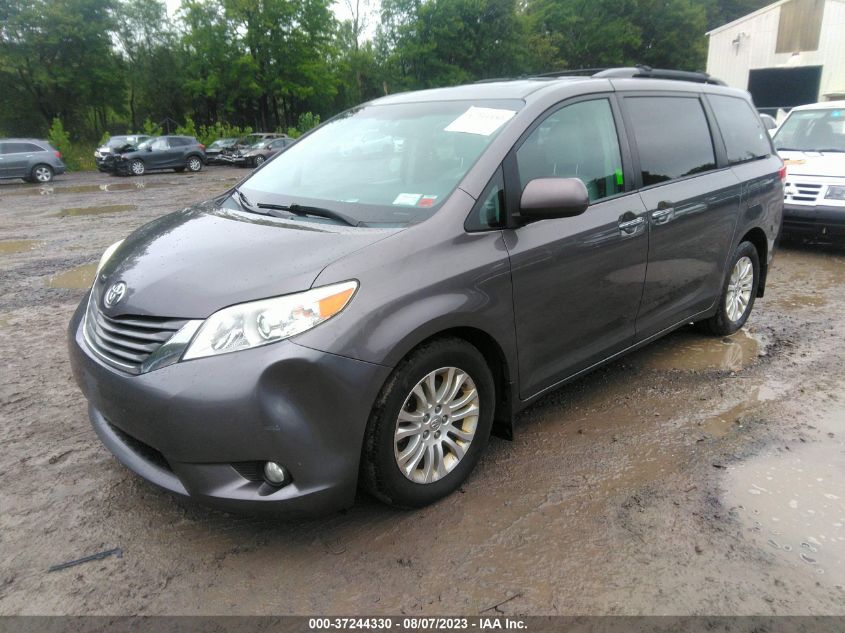 2014 TOYOTA SIENNA XLE/XLE AAS/LTD - 5TDYK3DC8ES481767