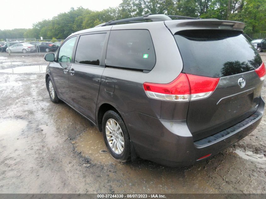 2014 TOYOTA SIENNA XLE/XLE AAS/LTD - 5TDYK3DC8ES481767