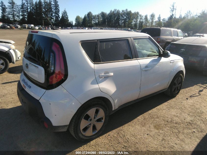 2016 KIA SOUL BASE - KNDJN2A20G7296348