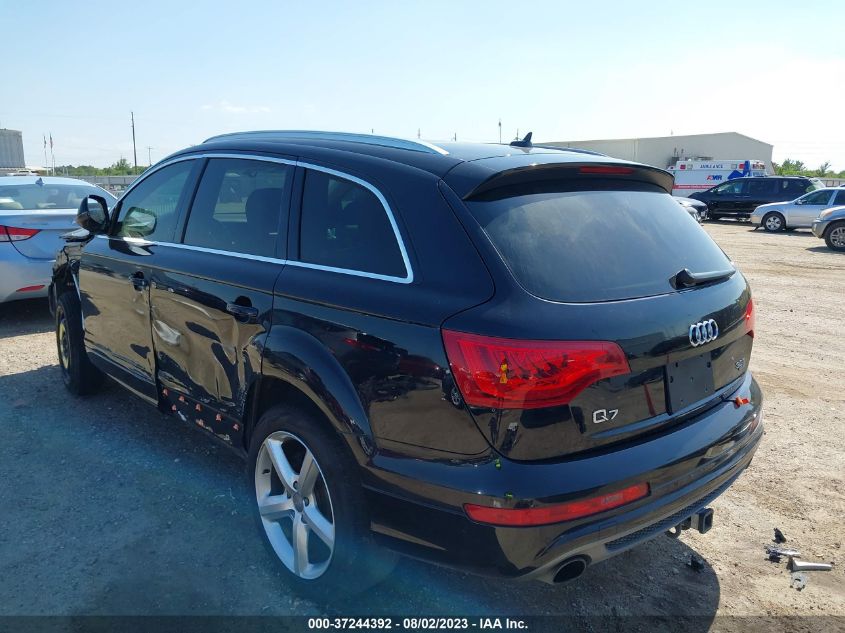 2014 AUDI Q7 3.0T S LINE PRESTIGE - WA1DGAFEXED007327