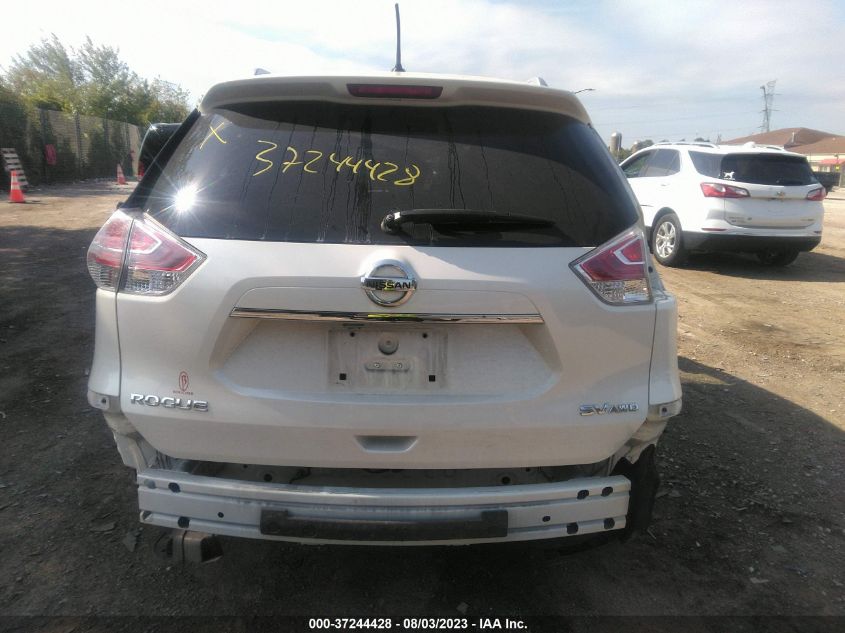 2016 NISSAN ROGUE S/SL/SV - KNMAT2MV7GP614283