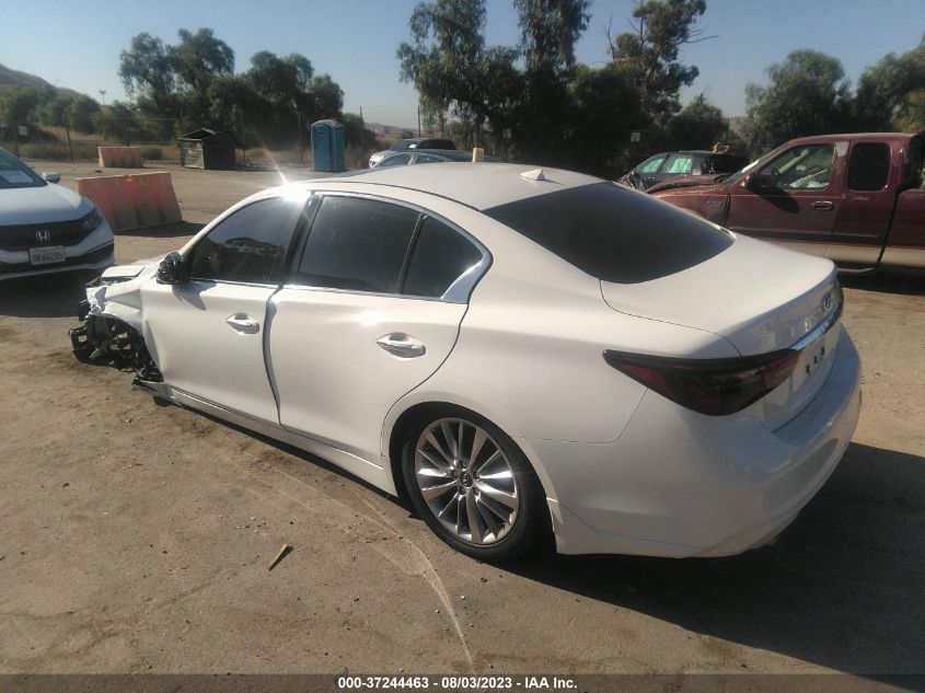 2019 INFINITI Q50 3.0T LUXE - JN1EV7AP4KM515321
