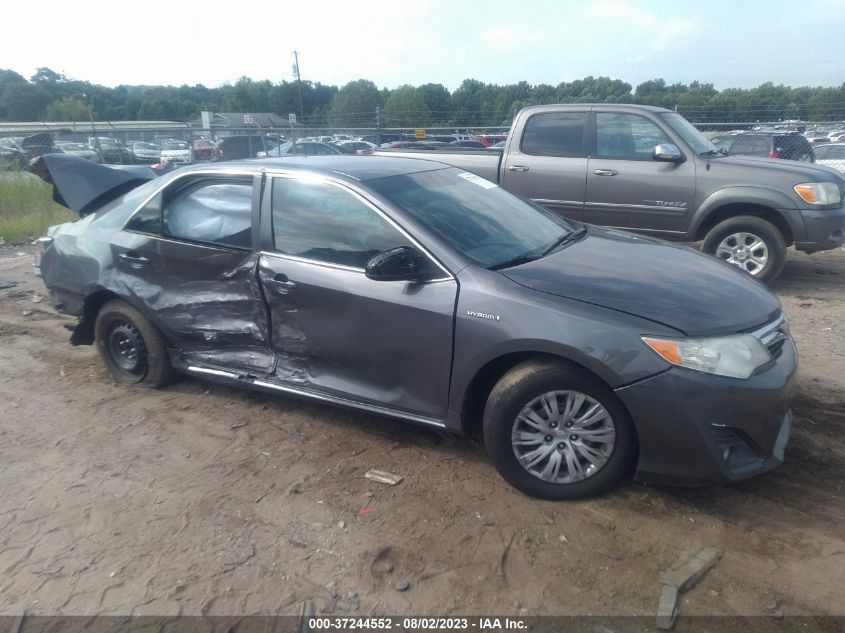 2013 TOYOTA CAMRY HYBRID LE/XLE - 4T1BD1FK3DU078018