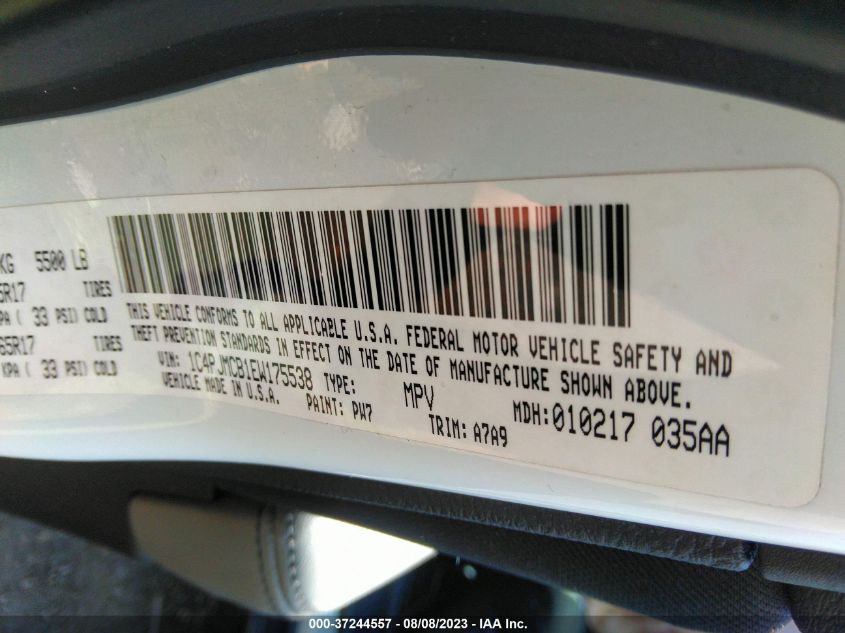 2014 JEEP CHEROKEE LATITUDE - 1C4PJMCB1EW175538