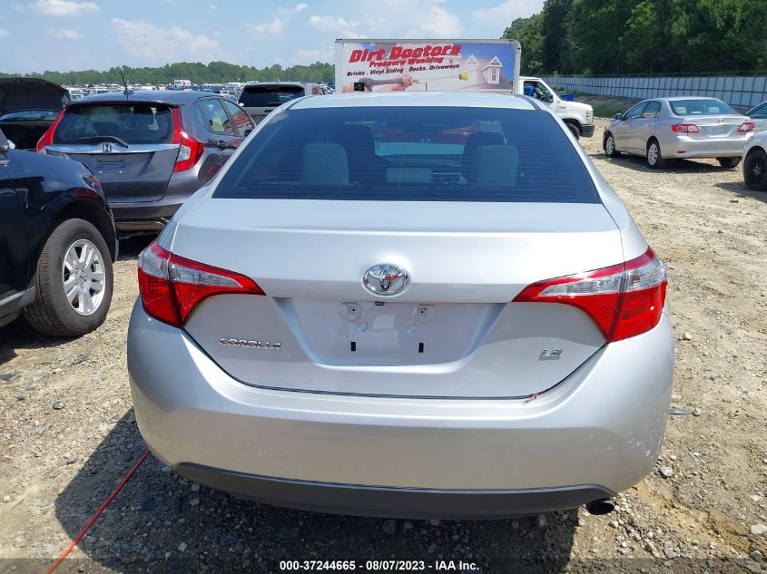 2015 TOYOTA COROLLA LE - 2T1BURHEXFC263080