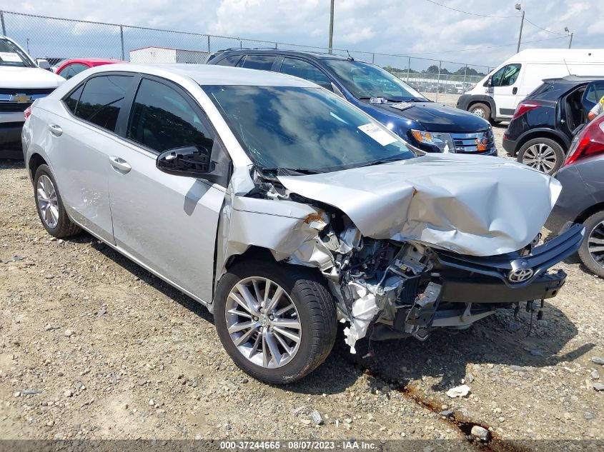 2015 TOYOTA COROLLA LE - 2T1BURHEXFC263080