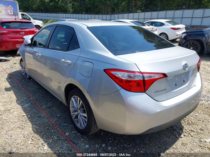 2015 TOYOTA COROLLA LE - 2T1BURHEXFC263080