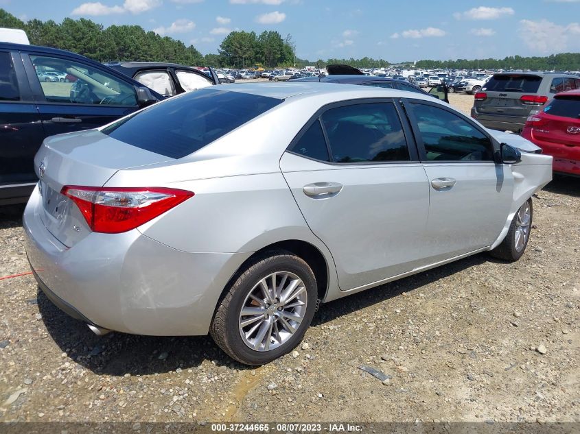 2015 TOYOTA COROLLA LE - 2T1BURHEXFC263080