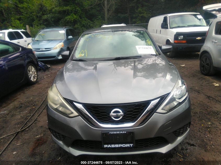 2016 NISSAN SENTRA SV - 3N1AB7AP7GY212867