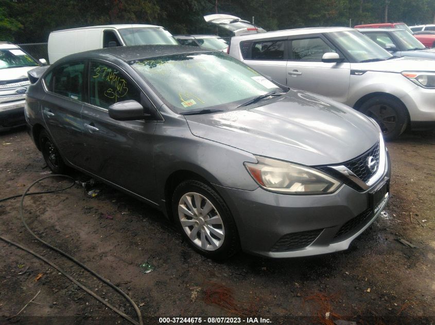 2016 NISSAN SENTRA SV - 3N1AB7AP7GY212867