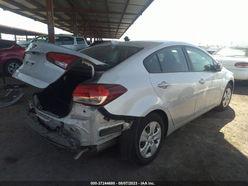 2017 KIA FORTE LX - 3KPFL4A79HE085976