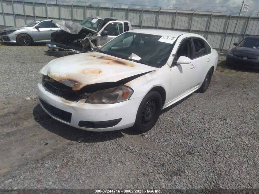 2016 CHEVROLET IMPALA LIMITED POLICE POLICE 2G1WD5E38G1102863