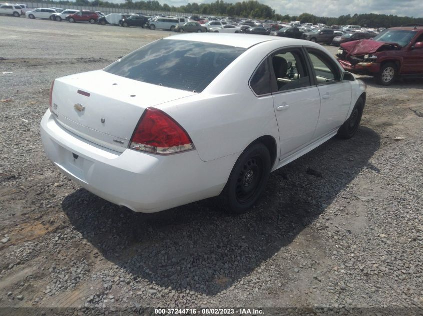 2016 CHEVROLET IMPALA LIMITED POLICE POLICE 2G1WD5E38G1102863
