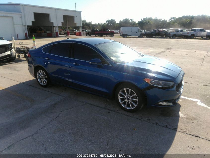 2017 FORD FUSION - 3FA6P0HD5HR112808